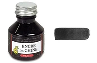 Bouteille d'encre Herbin, série India Ink (Encre De Chine) Noire