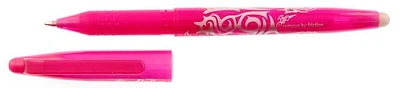 Stylo encre gel Pilot, série Frixion ball Encre rose