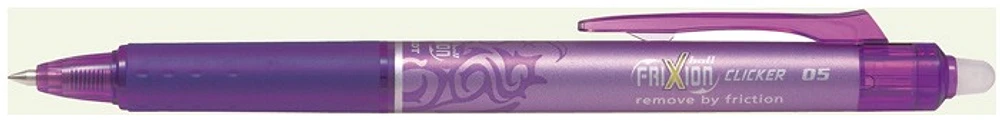 Stylo encre gel Pilot, série Frixion Ball Clicker Encre Violette