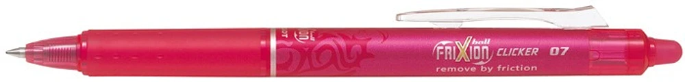 Stylo encre gel Pilot, série Frixion Ball Clicker Encre Rose