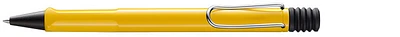 Stylo bille Lamy , série Safari Jaune Clip Chrome