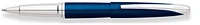 Stylo bille roulante Cross, série ATX  Bleu translucide