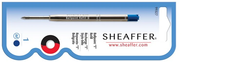 Recharge stylo Sheaffer, série Recharge & encre Encre bleue