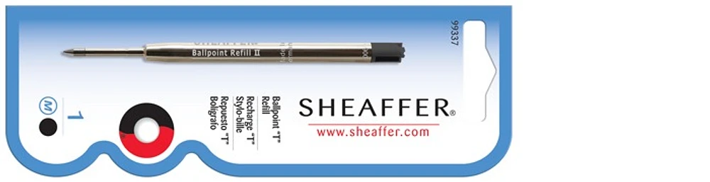 Recharge stylo Sheaffer, série Recharge & encre Encre Noire