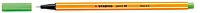 Stabilo Felt pen, Point 88 series Leaf Green ink