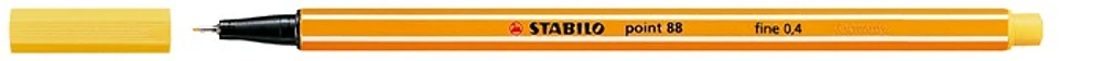 Stabilo Felt pen, Point 88 series Yellow ink