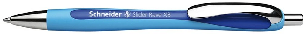 Stylo bille Schneider, série Slider Rave Encre Bleue