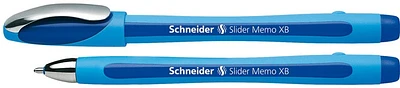 Stylo bille Schneider, série Slider Memo Encre Bleue