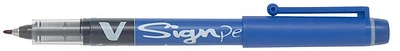 Pilot Felt pen, V Signpen series Blue ink
