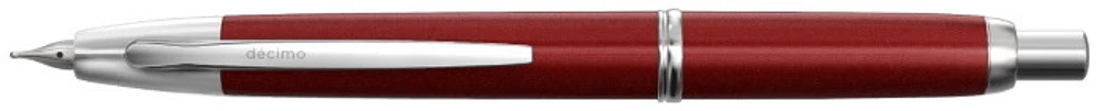 Stylo plume Pilot, série Capless Decimo Retractable Rouge