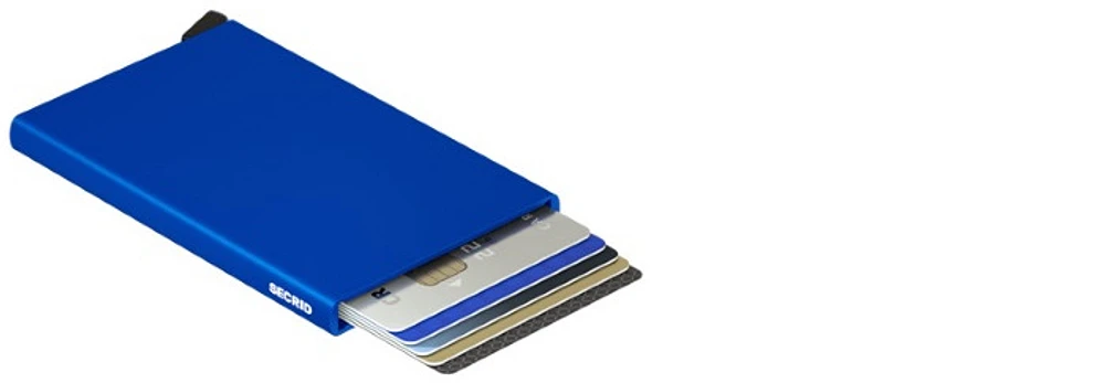 Porte-cartes Secrid, série Cardprotector Bleu