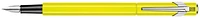 Stylo plume Caran d'Ache, série 849 FP Jaune fluo