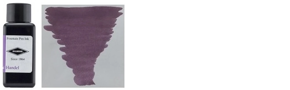 Bouteille d'encre Diamine, série Music Encre Handel 30ml