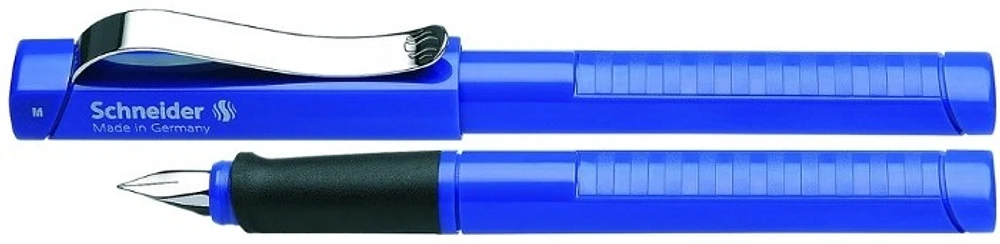 Stylo plume Schneider, série Base Uni Bleu