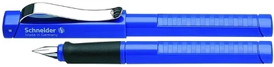 Stylo plume Schneider, série Base Uni Bleu