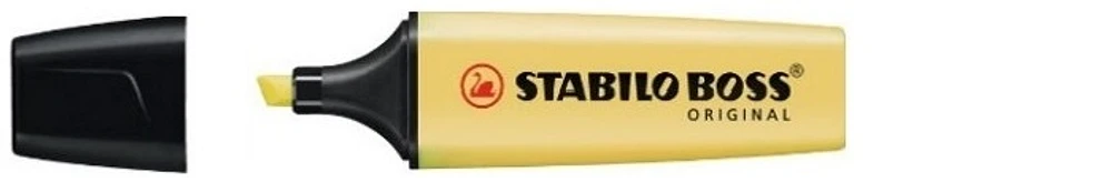 Stabilo Highlighter, Boss Original Pastel series Yellow ink