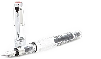 Stylo plume TWSBI, série Diamond 580 Translucide (Pointe stub)