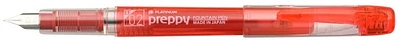 Stylo plume Platinum, série Preppy Rouge (Pointe spéciale)