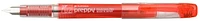 Stylo plume Platinum, série Preppy Rouge (Pointe spéciale)