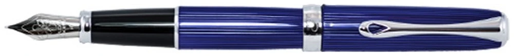 Diplomat Fountain pen, Excellence A² series Skyline blue CT
