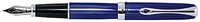 Diplomat Fountain pen, Excellence A² series Skyline blue CT