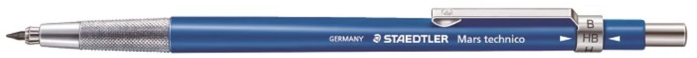 Porte-mine Staedtler, série Mars technico Bleu (2.0 mm)