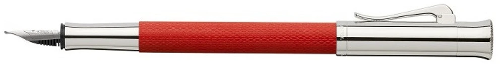 Stylo plume Faber-Castell, Graf von, série Guilloche Resin Rouge Inde