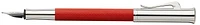 Stylo plume Faber-Castell, Graf von, série Guilloche Resin Rouge Inde