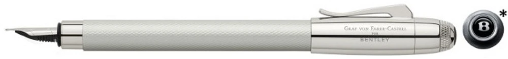 Stylo plume Faber-Castell, Graf von, série Bentley Collection Blanc satiné