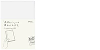 Couverture à carnet (A6) Midori, série Clear Cover Transparent