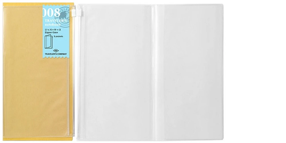 Étui Traveler's Company, série Notebook Refill Transparent