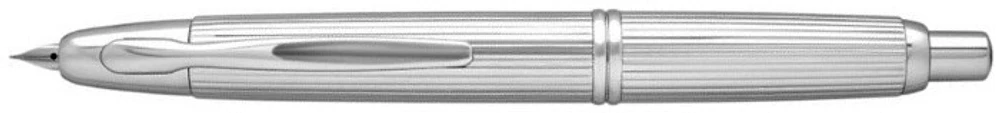 Stylo plume Pilot, série Capless Stripes Rhodium