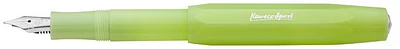 Stylo plume Kaweco, série Frosted Sport Vert translucide (Fine Lime)