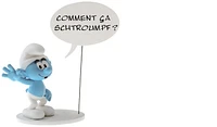 Comics Figurine, The Smurfs series - Bubble: Comment ça schtroumpf?