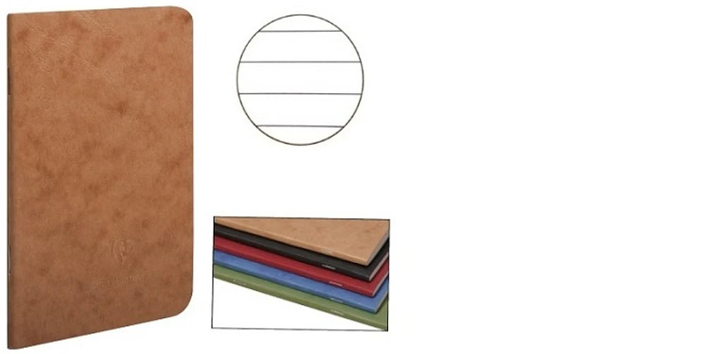 Clairefontaine (A7+) Staplebound notebook, Age Bag series (90 mm x 140 mm