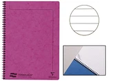 Cahier spiralé (A4) Clairefontaine, série Europa Rose (210 mm x 297 mm, ligné)