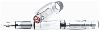 TWSBI Fountain pen, Diamond 580 ALR series Nickel Gray (Stub nib) 