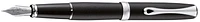 Diplomat Fountain pen, Excellence A² series Matte black/Matte chrome
