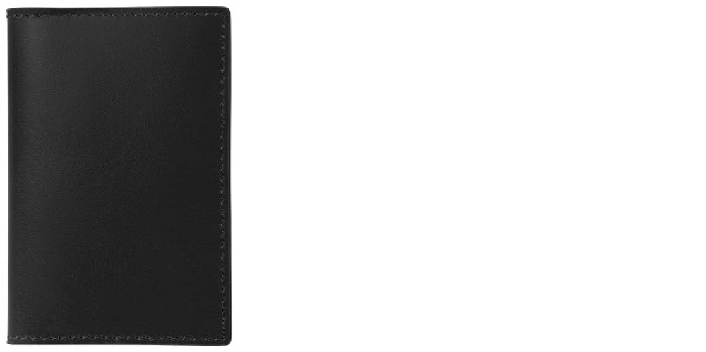 Jacques Herbin Business card holder, Leather series Black