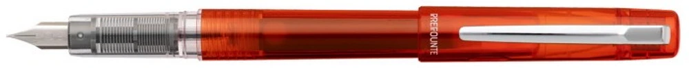 Platinum Fountain pen, Prefounte series Vermillion orange