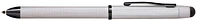 Stylo multifonction Cross, série Tech-3+ Chrome brossé BKT avec stylus