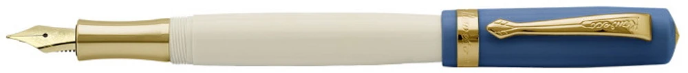 Kaweco Fountain pen, Student series Ivory/Blue Gt (50's Rock)