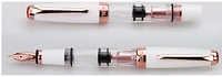 Stylo plume TWSBI, série Diamond Mini Blanc Or Rose V2* (Pointe stub)