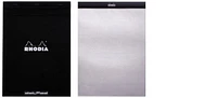 Bloc notes Rhodia, série Basics Noir (#18-Pointillé)