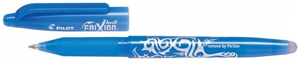 Pilot Gel Pen, Frixion ball series Sky blue ink