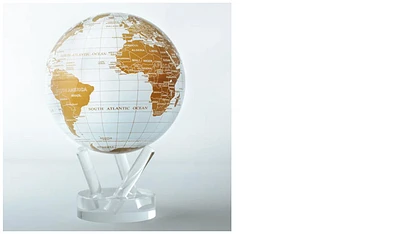 MOVA International Globe, 4.5 inch MOVA Globes series White