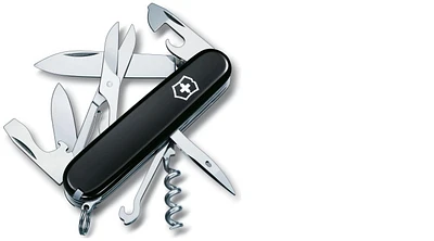 Couteau Victorinox, série Moyens couteaux de poche Noir (Climber)
