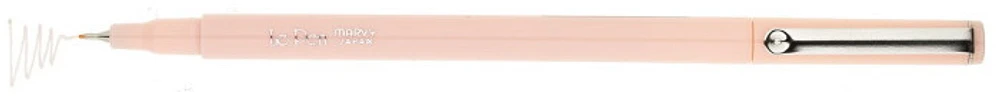 Marvy Felt pen, Le Pen Pastel series Pastel peach ink