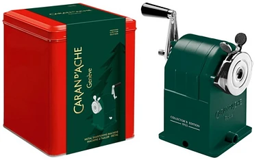 Caran d'Ache Pencil sharpener, Wonder Forest Limited Edition series Green