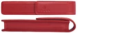 Étui pour stylo Cross, série Leather Rouge cramoisi (Simple)
